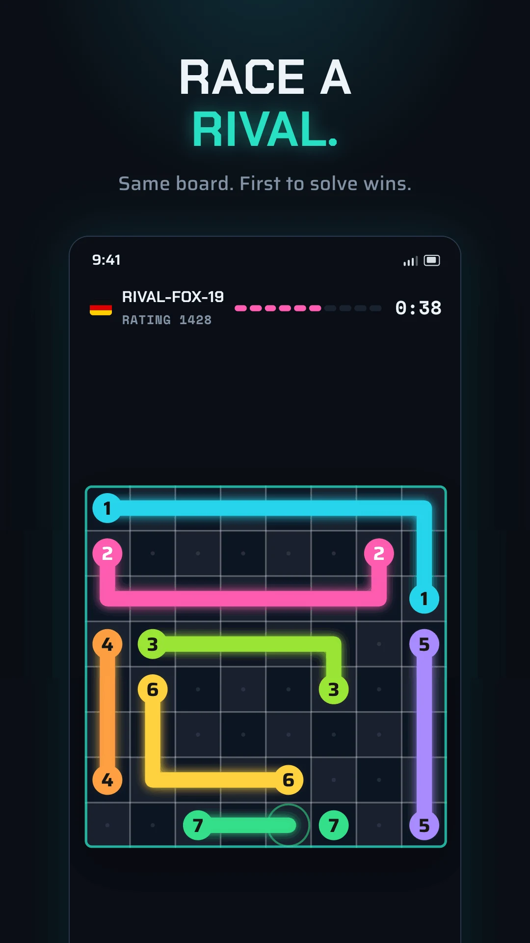SPAN - numberlink duels screenshot